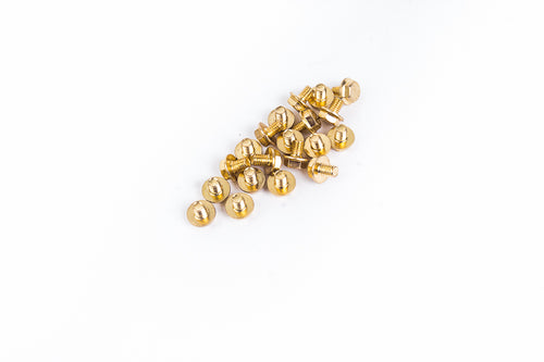 BEAD RING BOLTS | GOLD | PACK OF 20