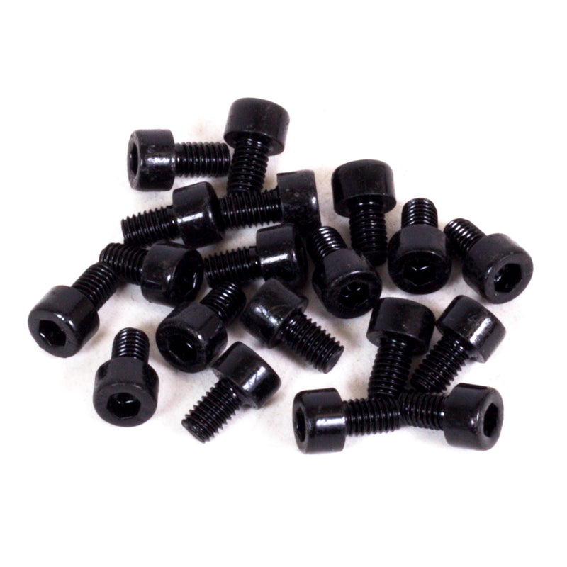 HIGH PROFILE CENTER CAP BOLTS | BLACK | PACK OF 8 – VTX Wheels