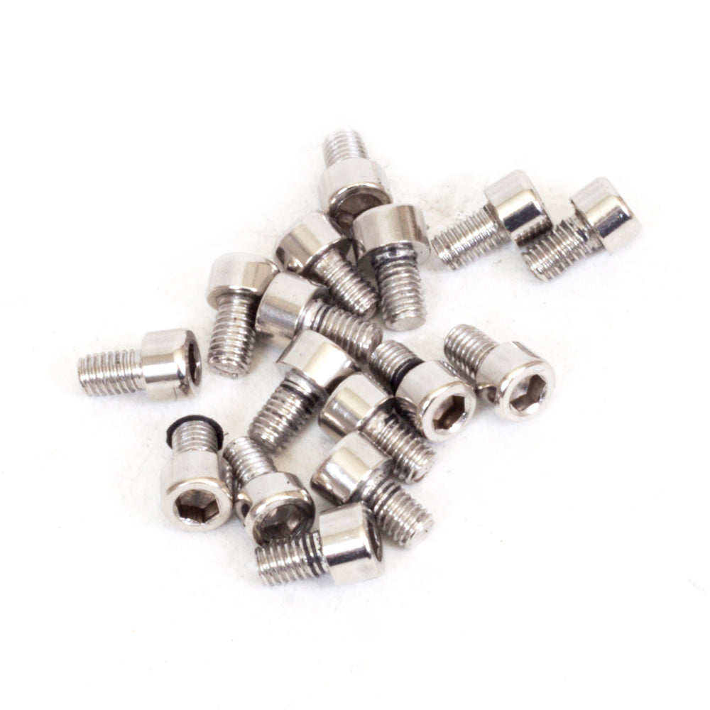 HIGH PROFILE CENTER CAP BOLTS | SILVER | PACK OF 8