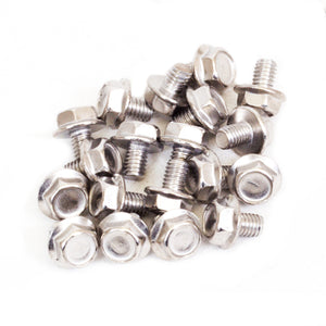 BEAD RING BOLTS | SILVER | PACK OF 20